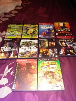 PLAYSTATION 2 GAMES
