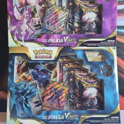 Palkia And Dialga VSTAR Premium Collection