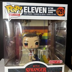 Stranger Things Pop Funko- Eleven in the Rainbow Room Figure #1251