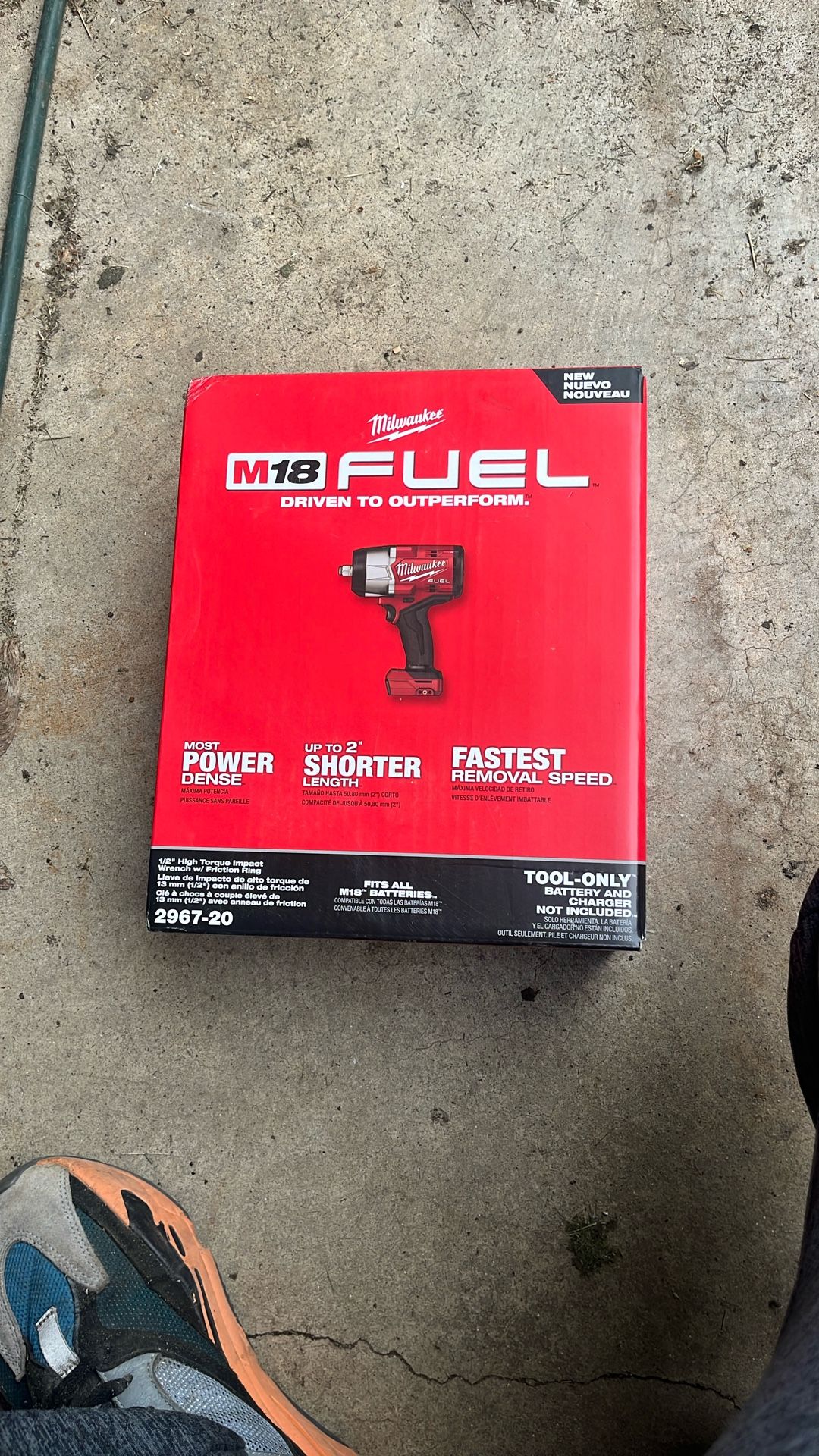 Brand New Milwaukee M18 Fuel 1/2” High Torque Impact Wrench (tool Only) Sealed Package