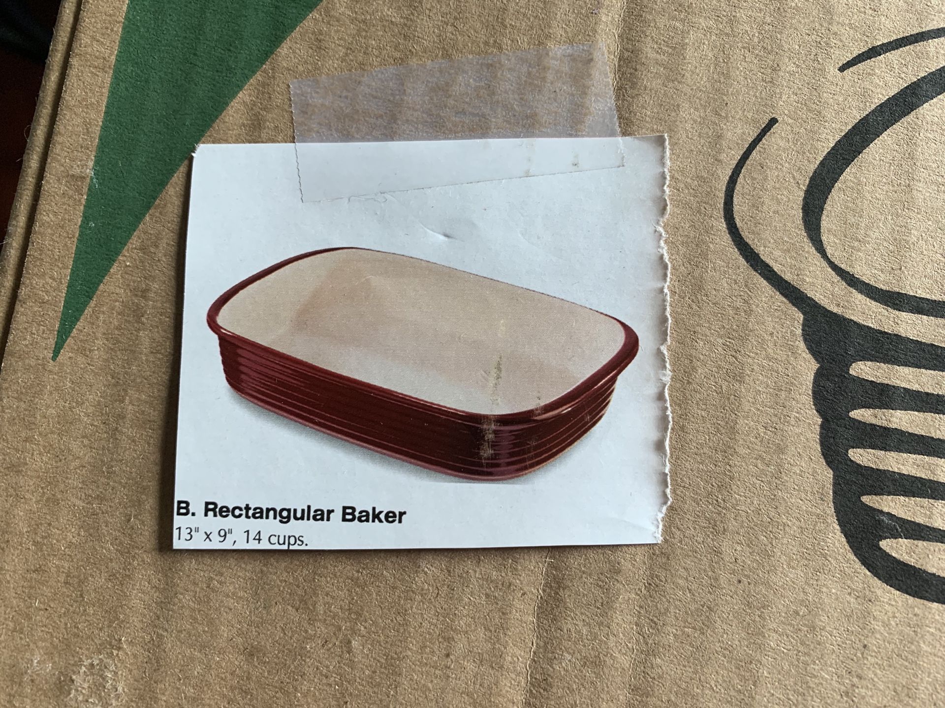 Pampered Chef rectangular baker