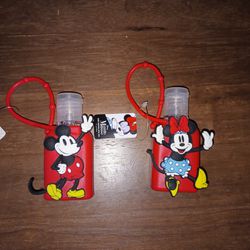MICKEY And MINNIE Mouse Hand Sanitizer $6 Each