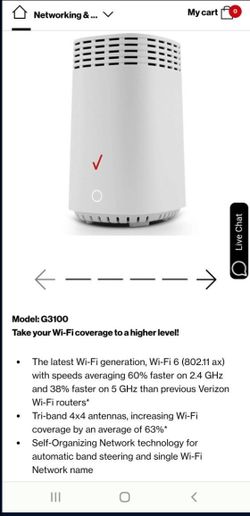 Choose your price! Verizon FiOS router G3100