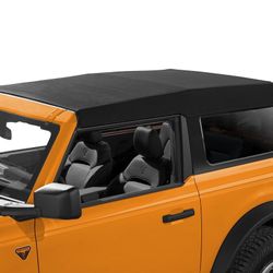 Black 2023 Ford Bronco Flextop Soft Top