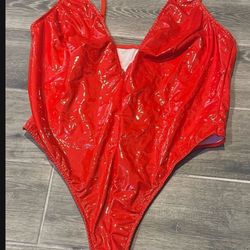 Red Costume Bodysuit 