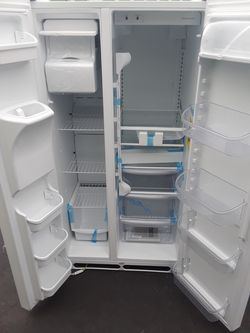 New white refrigerator 36x69 new