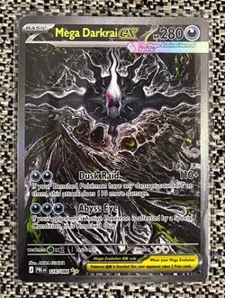 Pokémon Mega Darkrai EX Pitch Black Special Illustration Rare 116/084uu