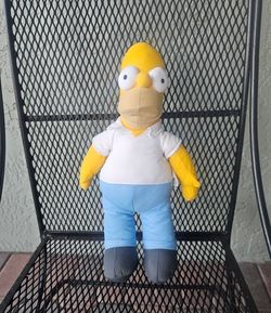 Vintage Homer Simpson 20 Inch Plush Excellent Condition 