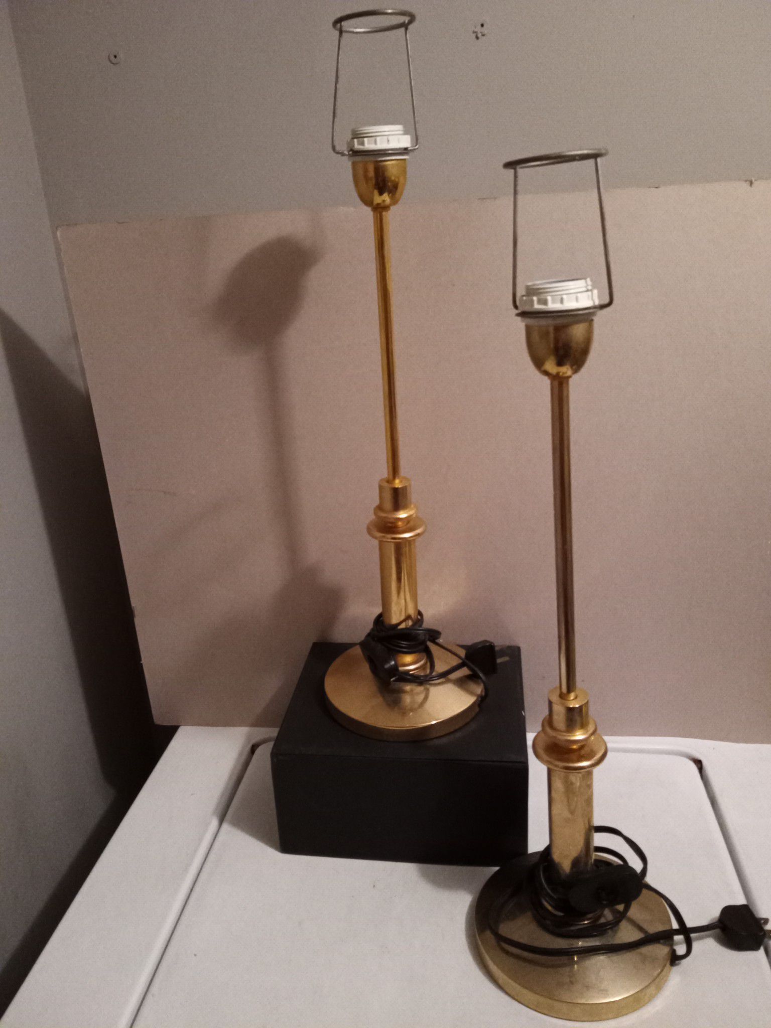 Real Brass lamps