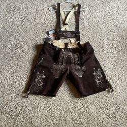 Authentic Leather Leaderhosen 