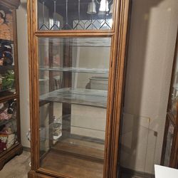 Gorgeous Solid Wood Curio Cabinets
