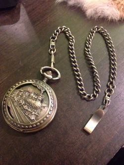 Train pocket watch