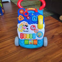 Vtech Sit To Stand Baby Walker 