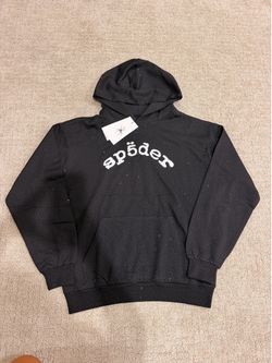 Sp5der vvs black hoodie