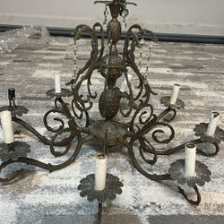 1930’s neoclassical/French Chandelier Works