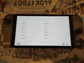 Nintendos Switch OLED Clear