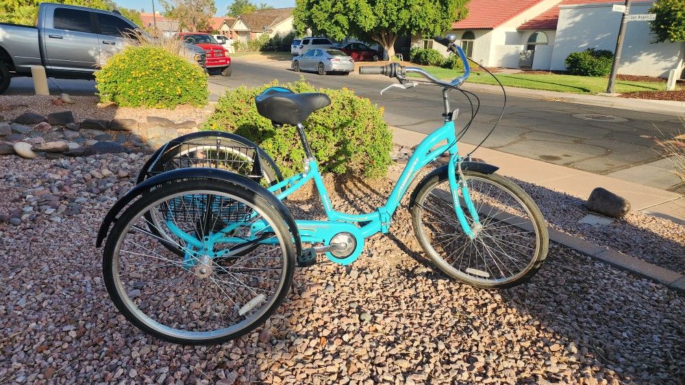 Like New Trike Bike, Folding 7speed