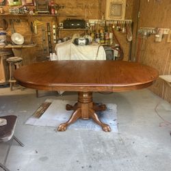 Antique Eagle Claw Table