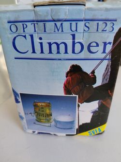 Optimus 123 camping stove
