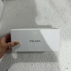 Prada Sunglass Box With Authenticity Card 