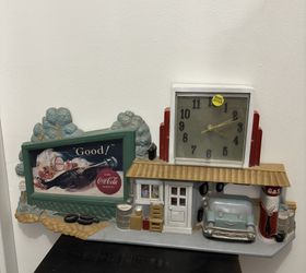 Coca Cola. Clock