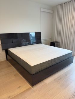 IKEA HAUGSVÄR Hybrid Mattress – King Size (Firm)