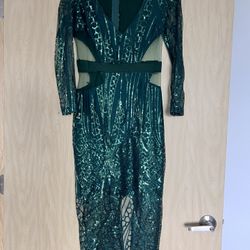 Party Green Dress