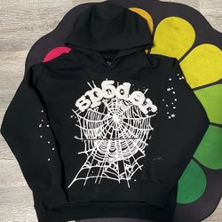 Og Web black sp5der hoodie