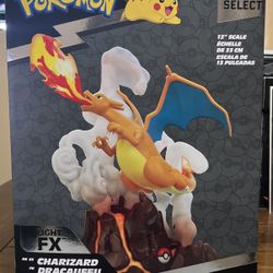 Jazwares Pokémon Select Deluxe Charizard 13" Figure RARE Collector Edition