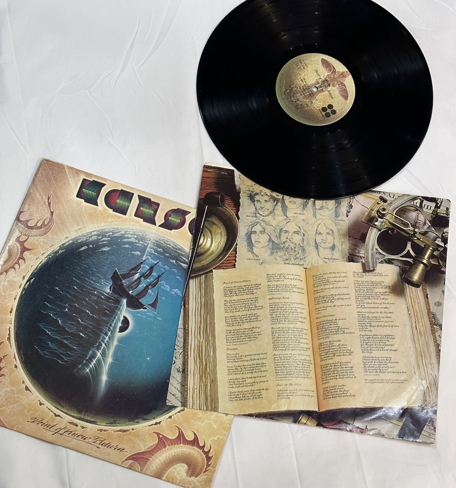 Kansas Point Of Know Return Vinyl Record Album Vintage Original 1977
