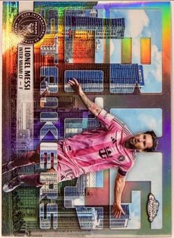 BCS-10 Lionel Messi • 2025 Topps Chrome MLS • Big City Strikers