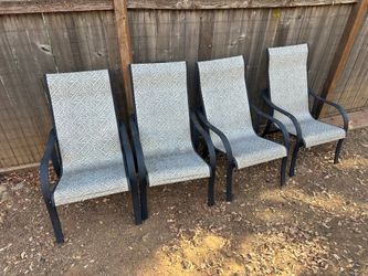 Patio chairs