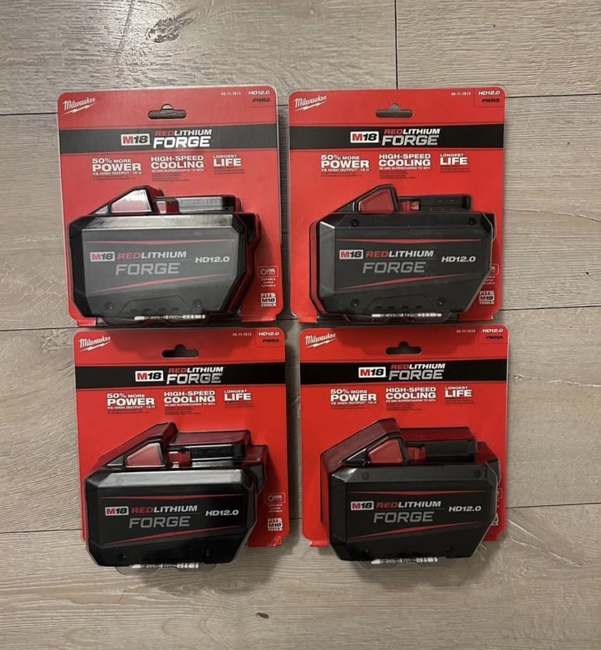Milwaukee M18 12.0 Forge Batteries 