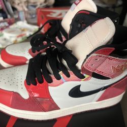 Jordan 1 Retro High OG Spider-Man Size 6.5