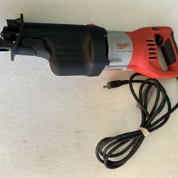Milwaukee 6538-21 Super Sawzall 1-1/4" Stroke Orbital Reciprocating Saw