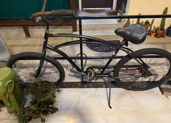 Free Black Beach Cruiser Bicycle