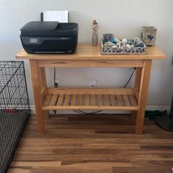 Wood Console Table