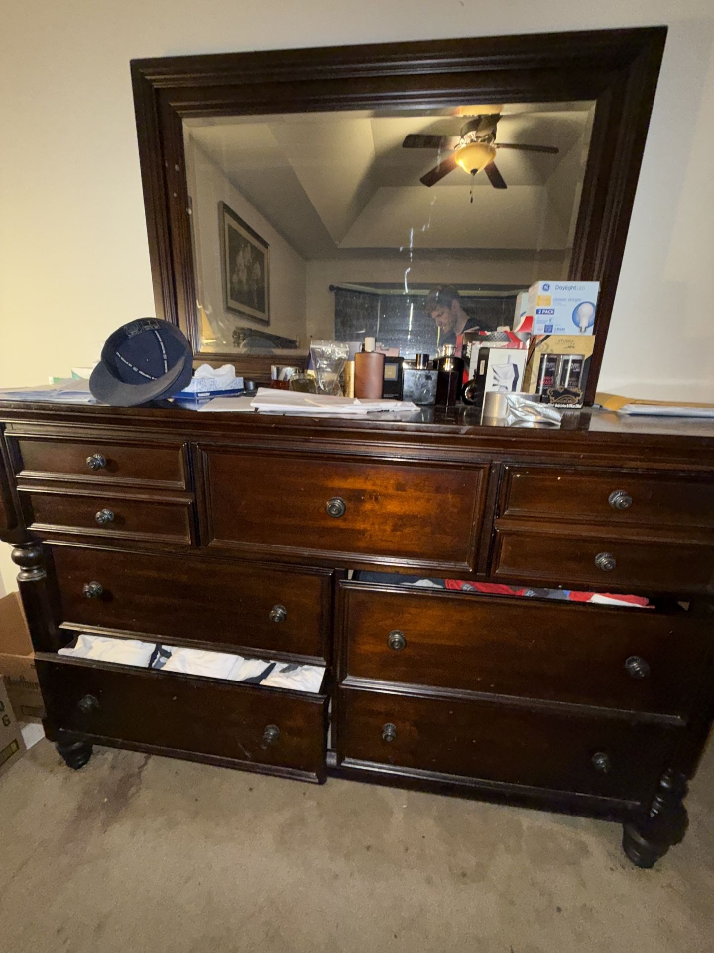 Ashley Signature “Key Town” 7- Drawer Long Dresser