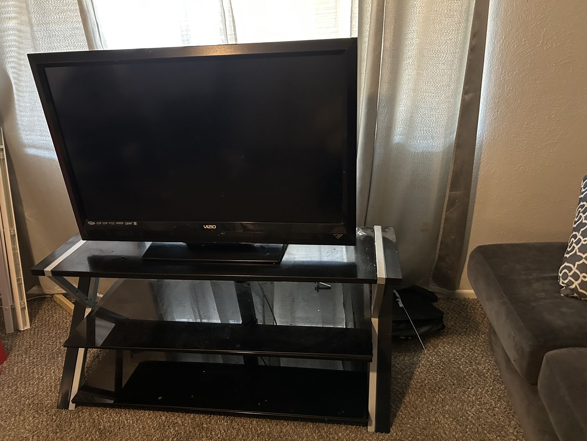 Vizio TV with stand