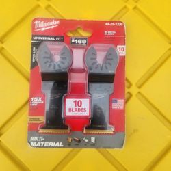 Milwaukee
1-3/8 in. Titanium Bi-Metal Universal Fit Wood and Metal Cutting Multi-Tool Oscillating Blade (10-Pack