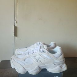 New Balance 9060 Grey White For Men's Size 9 Brand New 