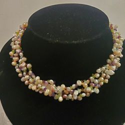 14k Natural Gems And Pearls