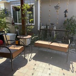 Patio set of 3 pieces