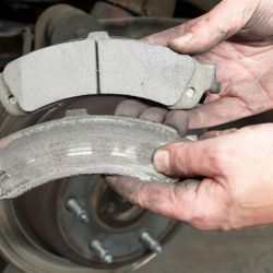 Brake pad change