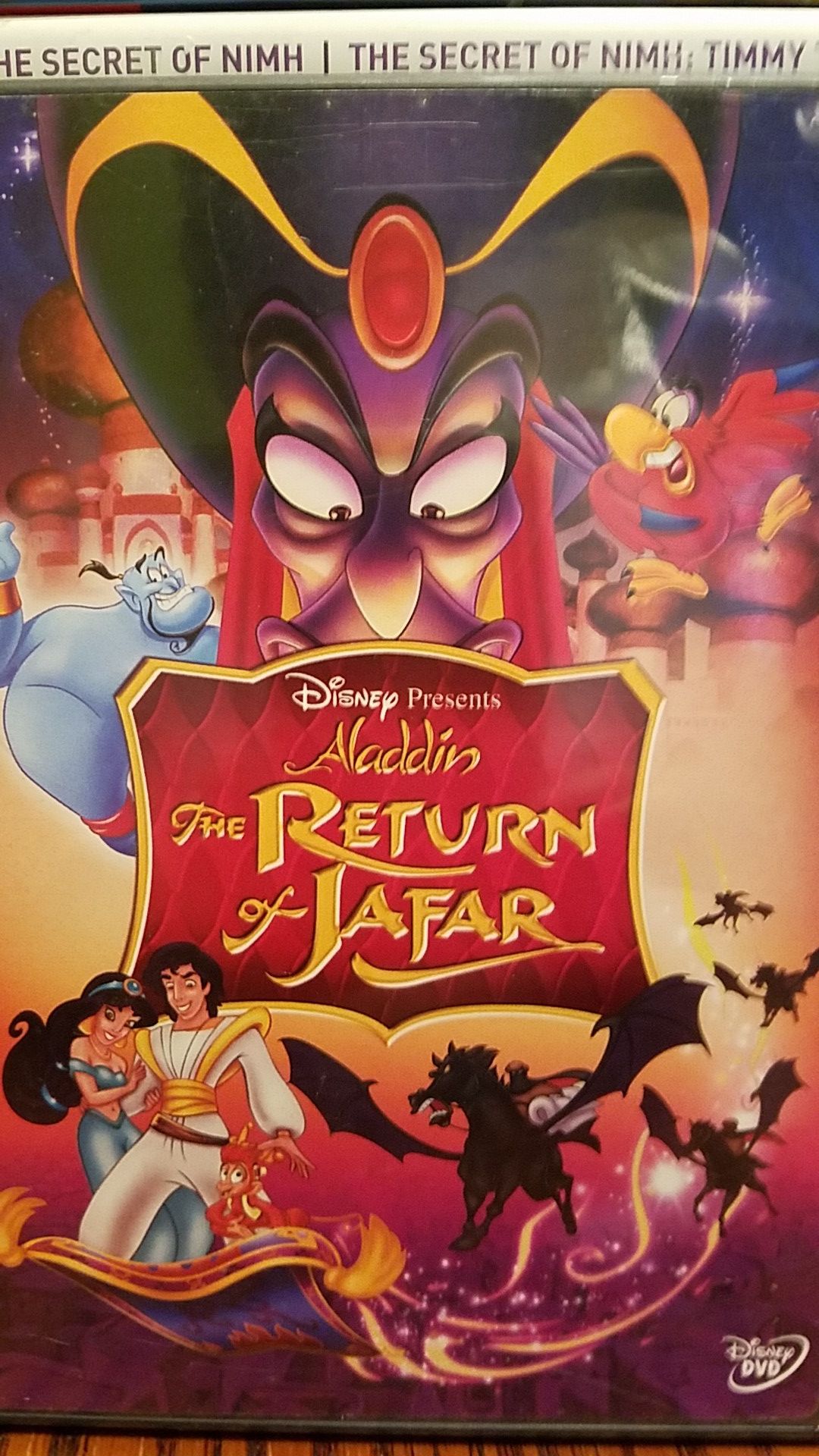 Aladdin The Return of Jafar DVD