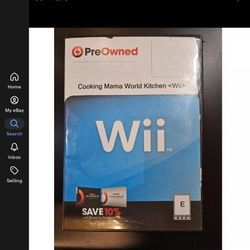 Cooking Mama - World Kitchen (Wii) Tested. No scratches. No artwork.