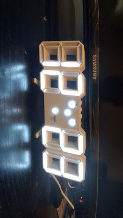 LED 3D clock