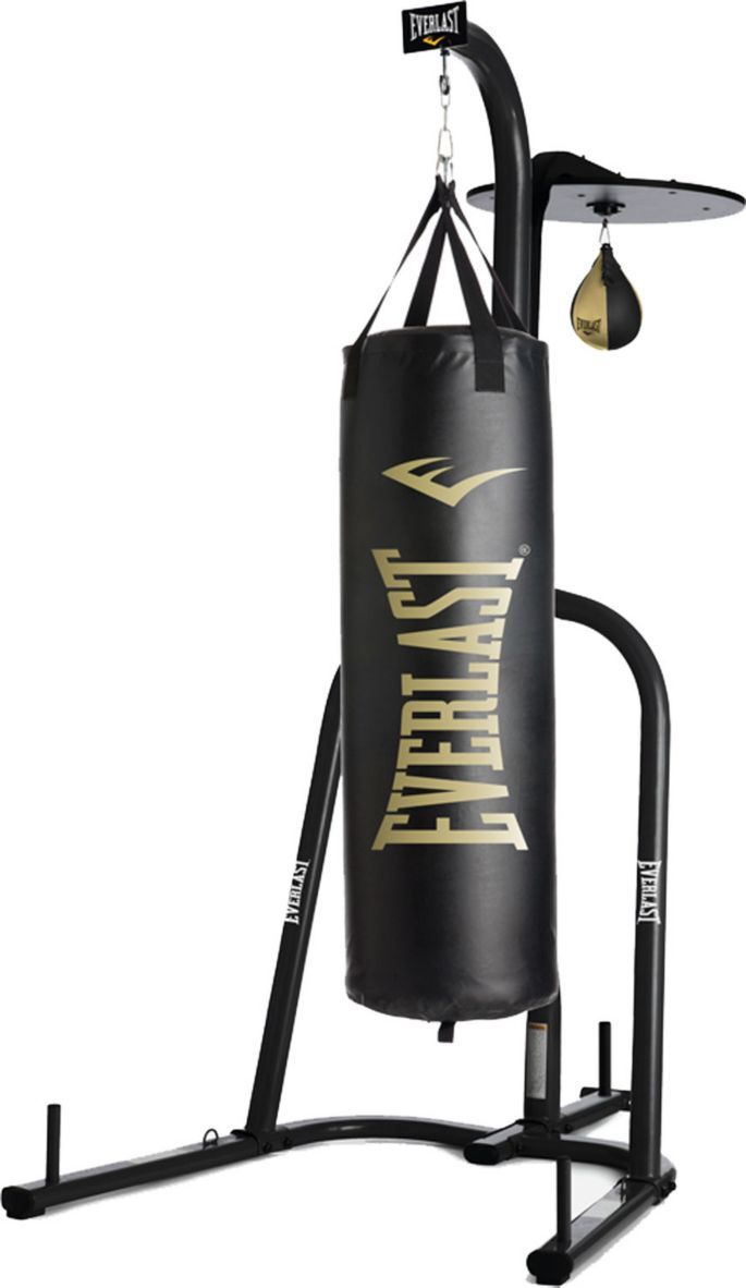 Everlast stand and bags