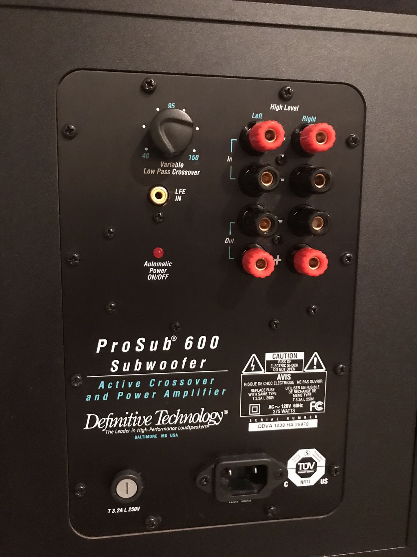 Definitive Technology Pro Cinema 600 Speakers! for Sale in Phoenixville