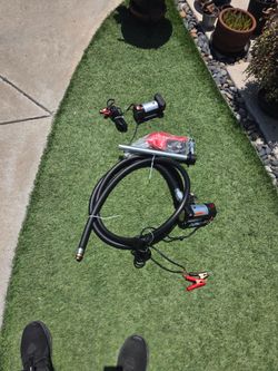Fuel transfer pump 12 volt system